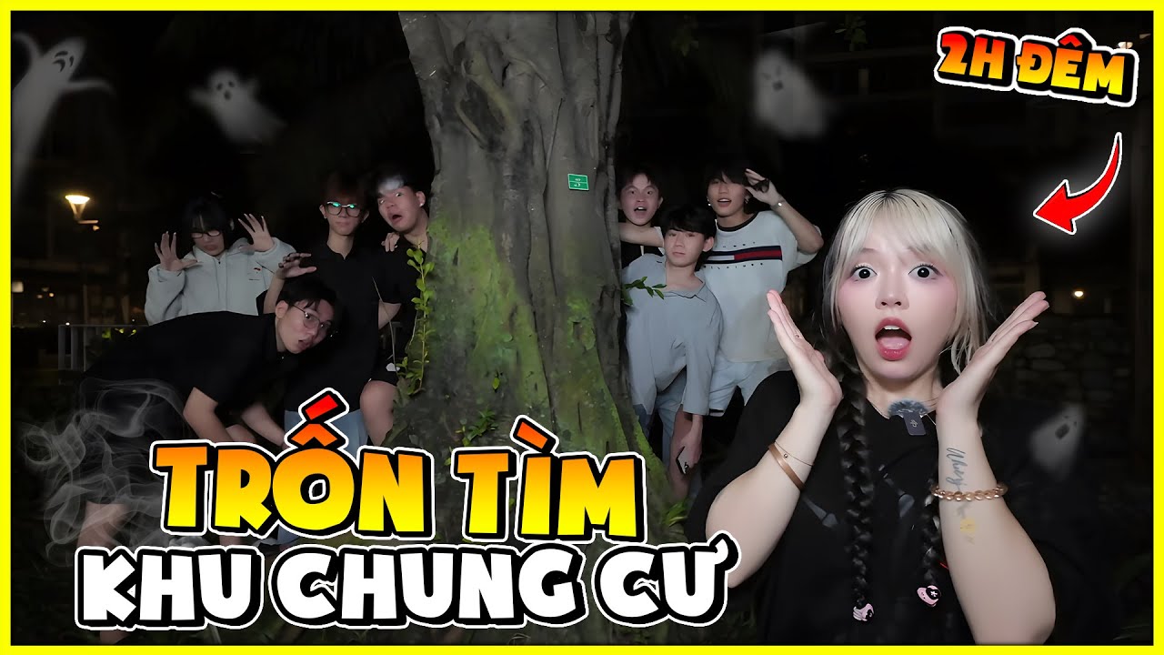 Bé Mon Chơi Trốn Tìm Khu Chung Cư Lúc 2h Đêm