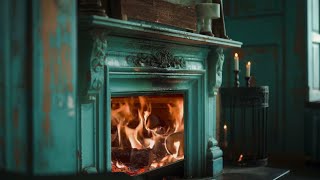 Cozy Fireplace | Natural Sound of Crackling Fire for 3 Hours