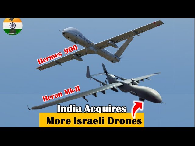 breakingnews Boosting its ISR capabilities, India acquires more Heron Mark2 & Hermes 900 MALE UAVs - YouTube