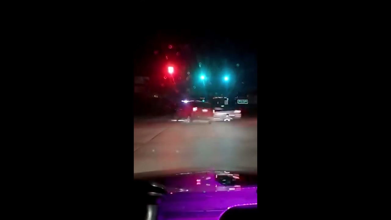 Over speeding car crashes at junction