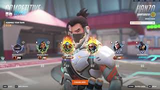 22k DMG AS HANZO! IDDQD PRO HANZO OVERWATCH SEASON 1 GAMEPLAY