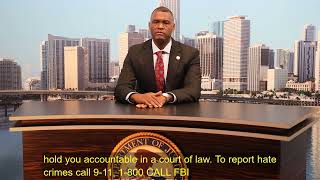 United States Attorney's Office-Southern District of Florida: Hate Crimes PSA