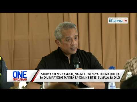Estudyanteng namusil, na-impluwensyahan kuno sa online sites I One Mindanao