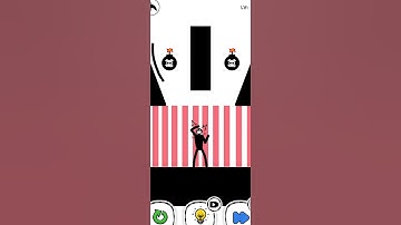 Save Stickman: Brain Draw Line #animation #shorts