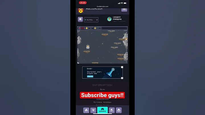 Main Game Crypto hamster di Rollercoin pakai hape #bitcoin #gamepenghasiluang