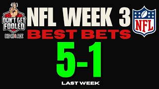 Information NFL Best Bets | 2026 NFL WEEK 3 Picks & Predictions | ATS Expert Handicapper 09/27/2026 Update