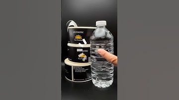 Custom Water Bottle Labels 🩵 #rolllabels #sticker #printing #smallbusiness #waterbottle #toronto