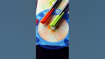 Hip-hop meets Spirograph art