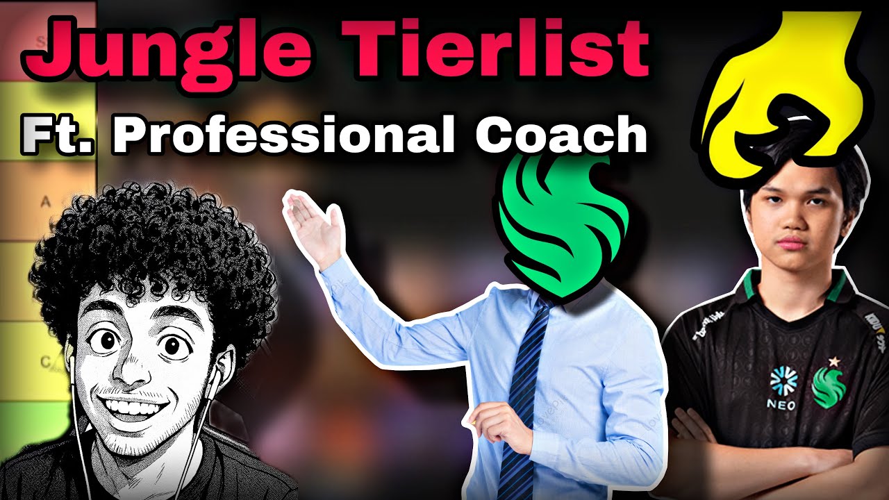 MPL Coach Helps us RANK All JUNGLERS From WORST to BEST