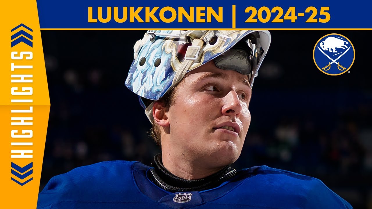 LUUUUUUUUK! Ukko-Pekka Luukkonen Highlights From 2024-25 Buffalo Sabres Season