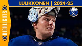 LUUUUUUUUK! Ukko-Pekka Luukkonen Highlights From 2024-25 Buffalo Sabres Season