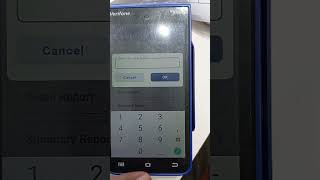 How To Reprint Any By Entering Invoice Number Pos Machine Model Verifone X990