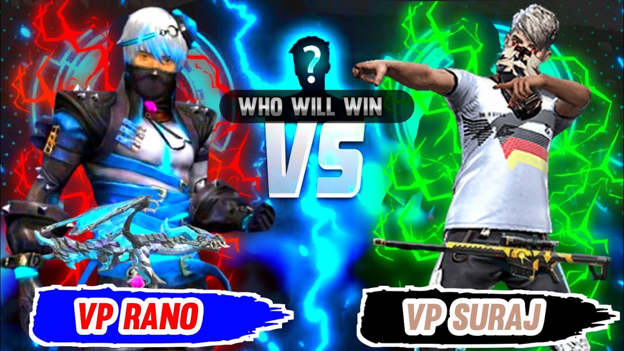 VP RANO V/S VP SURAJ | UNBELIEVABLE CUSTOM GAME | GARENA FREE FIRE ...