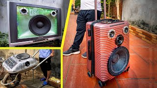 5 Unique ideas - DIY Speaker from Anything at your home! by X-Creation 100,675 views 3 years ago 31 minutes