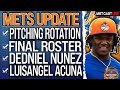 METS NEWS: Roster Shakeup! Luisangel Acuña’s Spot &amp; Roster Finalized! (New York Mets News)