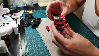 картинка: Разбираем Toyota Supra 80 от LCD MODELS до винтика! 1/43 Rally Car Models 
