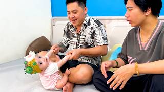 Mom is worried that baby Kim might contract meningococcal disease