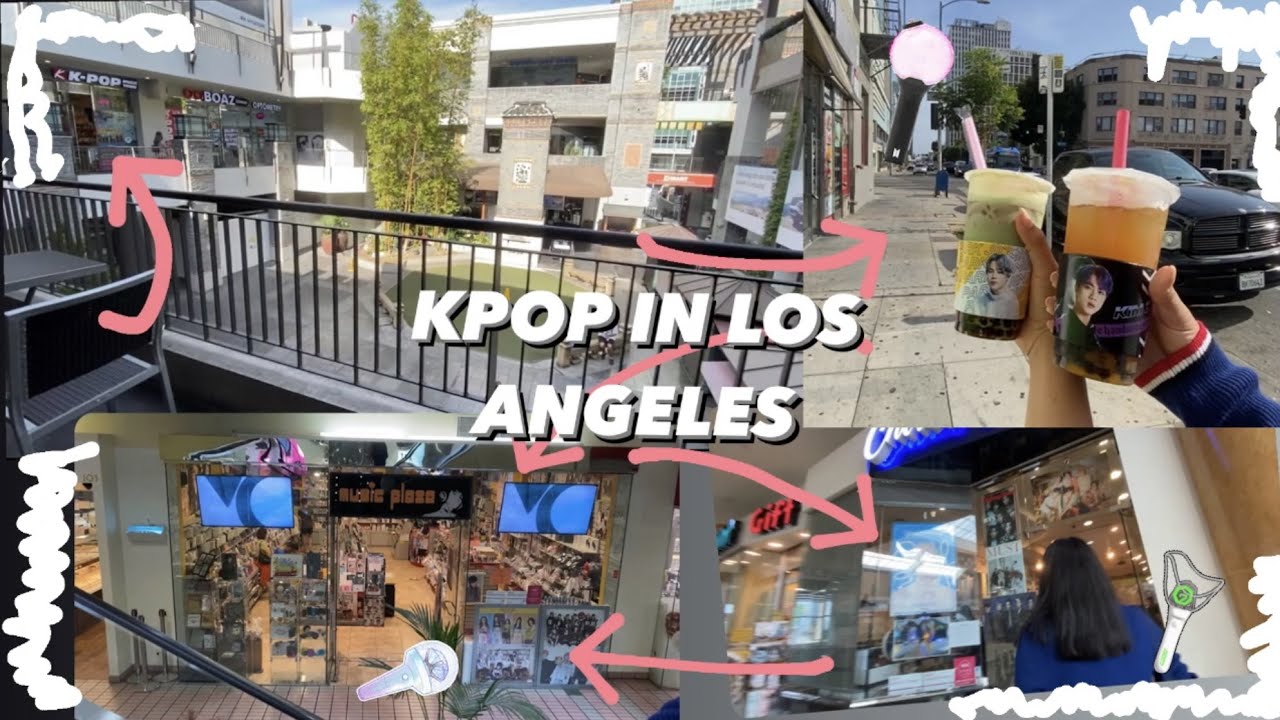 [ENG/ESP] [VLOG] Buying albums at Kpop stores in LA