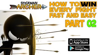 Stickman Archer Online PvP | How to Win every Fight Part (2). screenshot 3