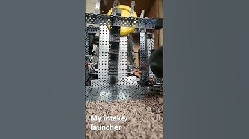 Vex spin up launcher/intake test