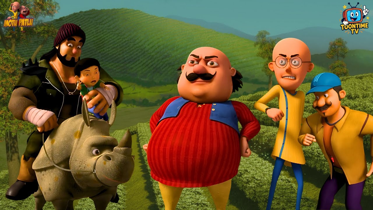 Dilli से Goa तक Rhinosaurus Gang का Dhamal! | Motu Patlu