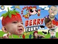BERRY FUNNY VLOG!! FVKitchen Family Fun! STRAWBERRY PICKING HAUL RECIPES TIME! HAHA