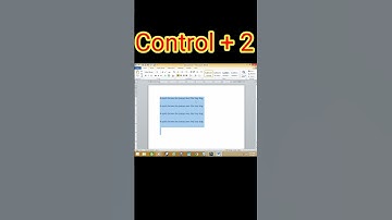 Microsoft MS Office 2010| paragraph group |line spacing| karna sikhen ISI video mein