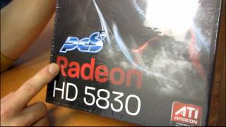 Powercolor Radeon HD 5830 1GB Video Card Unboxing & First Look Linus Tech Tips