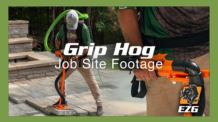 Hands on footage of the Grip Hog Vacuum