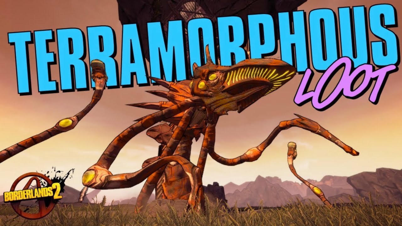 Terramorphous The Invincible Level 90 Farm. OP Gunzerker Build