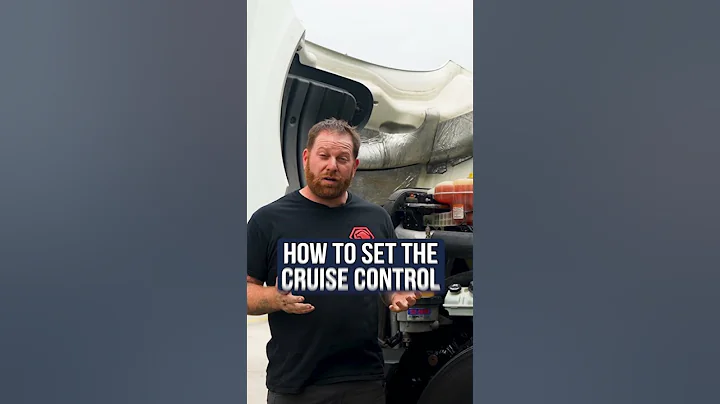 Learn how to set your cruise control on a #freightlinercascadia #semitruck