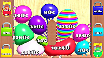 BLOB MERGE 3D - Satisfying ASMR Gameplay (Level Blob, Reach 8no) Math Games