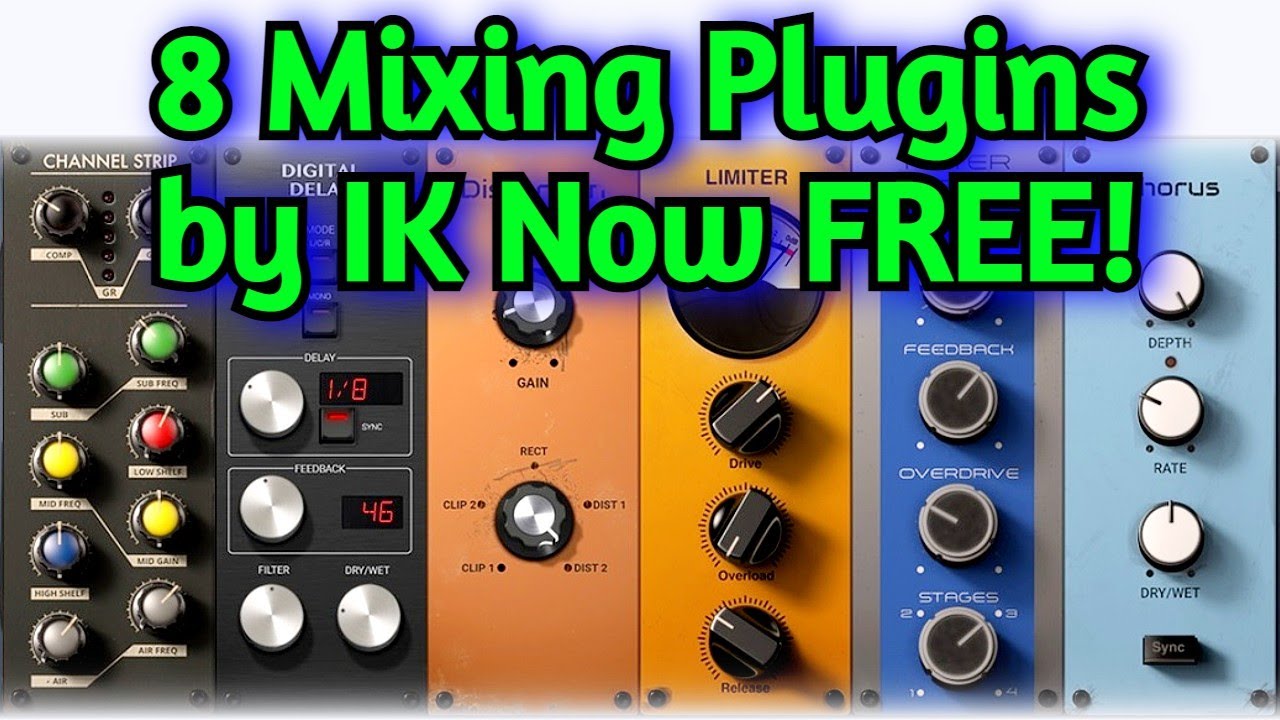 FREE: Mixbox SE multi-effect plugin by IK Multimedia (limited time)