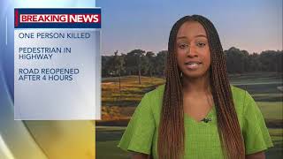 I-95 reopens after deadly pedestrian crash