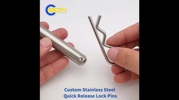 Round handle stainless steel Hitch Pin with R Clip