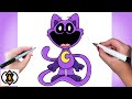 How to draw catnap  poppy playtime chapter 3