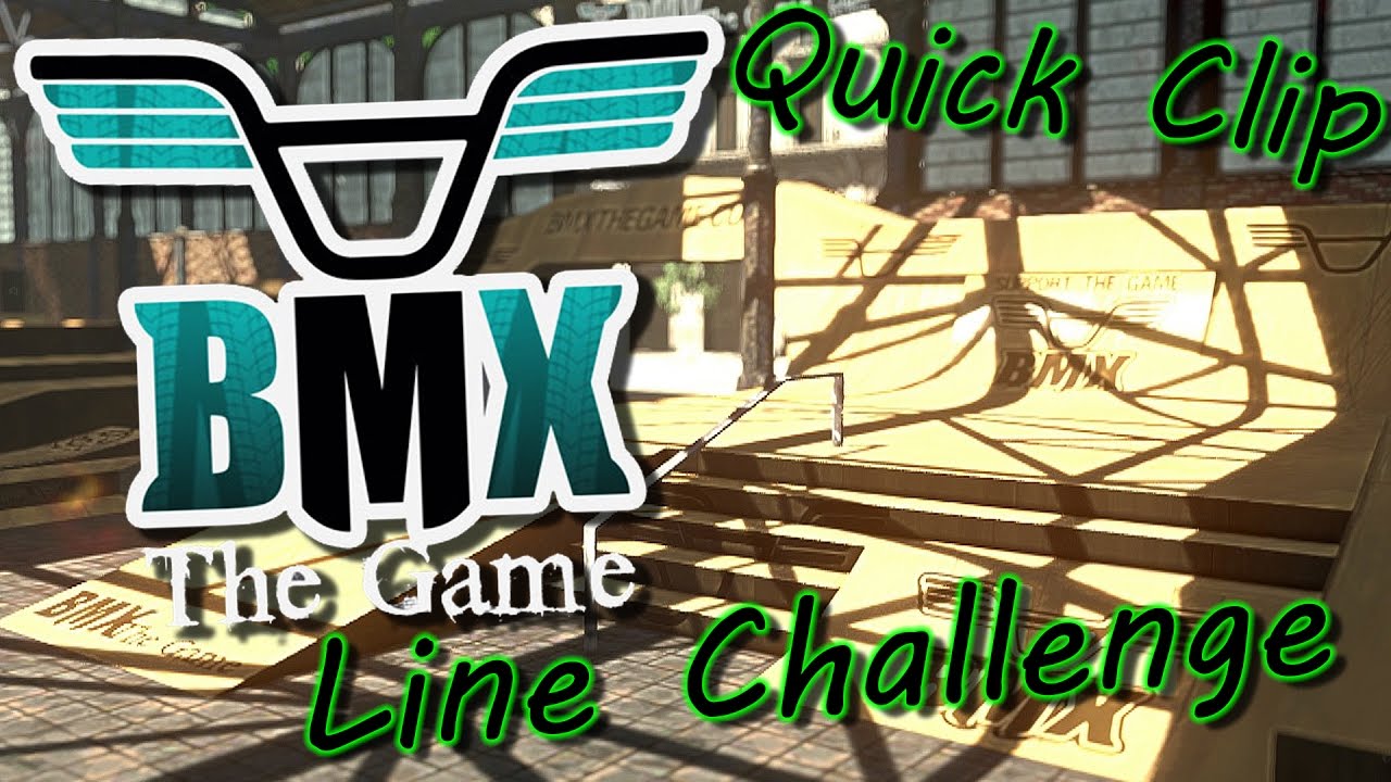 Quick Clip: Line Challenge - BMX: The Game - preAlpha 0.184