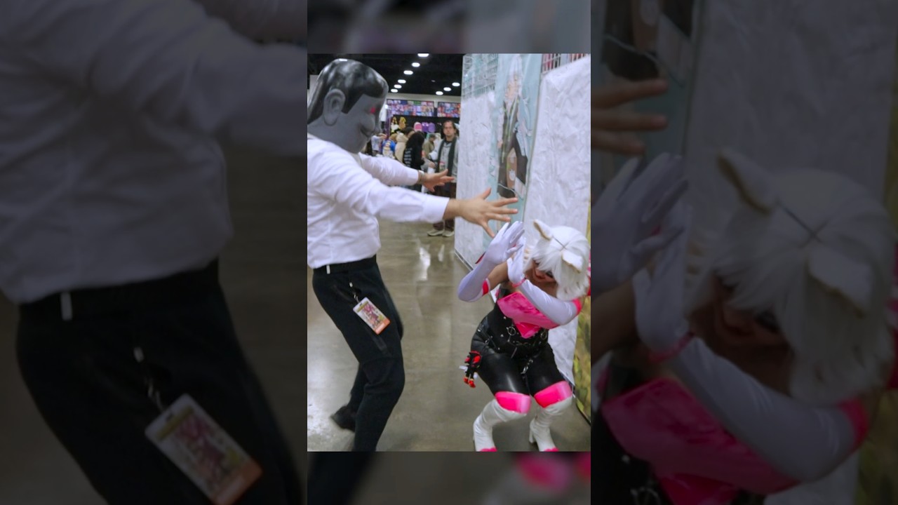 Humans not complying...attempting to try bats instead 🦇 #dandadan #rougethebat #cosplay