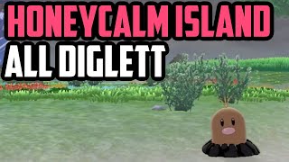 ALL Diglett Locations - Honeycalm Island (Sword & Shield DLC)