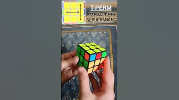 PLL T-perm algorithm/rubik