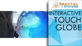 Celebrity Interactive Touch Globe - Fractal Systems Wealth