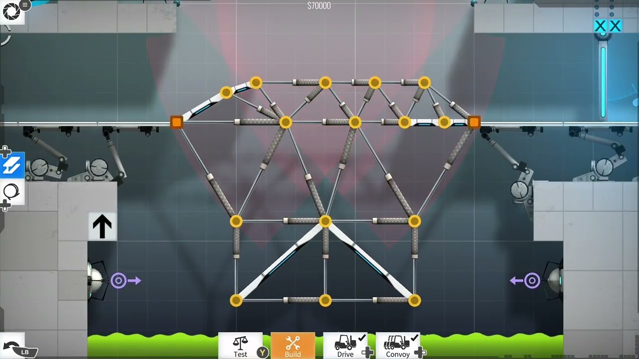Bridge Constructor Portal - Level 20