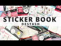 STICKER BOOK DESTASH | GETTING RID OF SOME OF MY HAPPY PLANNER STICKER BOOKS