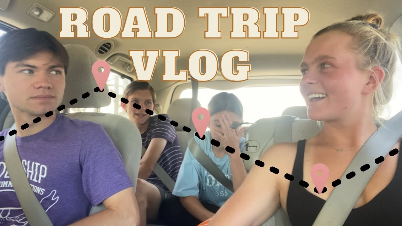 24 HOUR ROAD TRIP Part 1 + Fun things to do in the car - YouTube