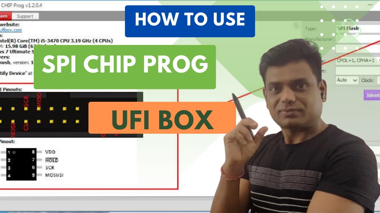 UFI CHIP PROG TOOL का USE किस लिये किया है 🤔!!BOIS IC Program with UFI BOX !!whatapp+919822009128!!