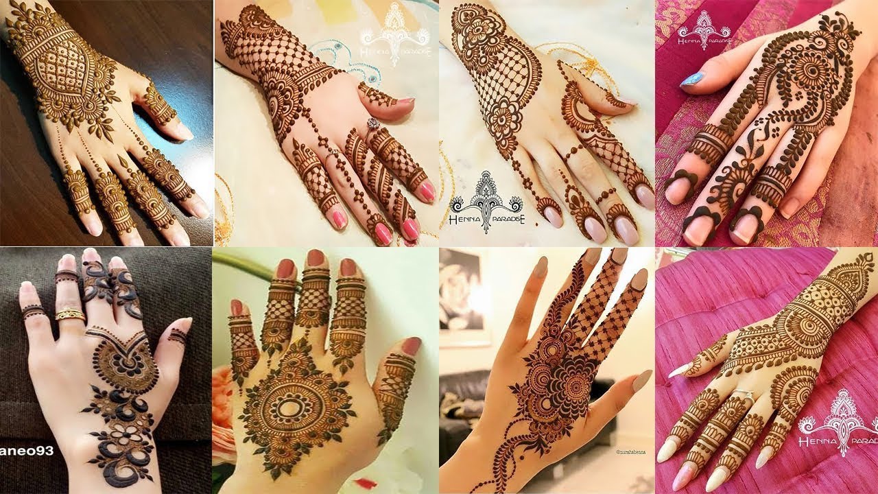 Eid 2022 Special Full Hand Arabic Mehndi Design | Easy Front Hand ...