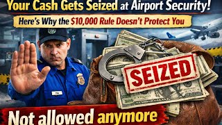 Your Cash Gets Seized at Airport Security | Here's Why the $10,000 Rule Doesn't Protect You