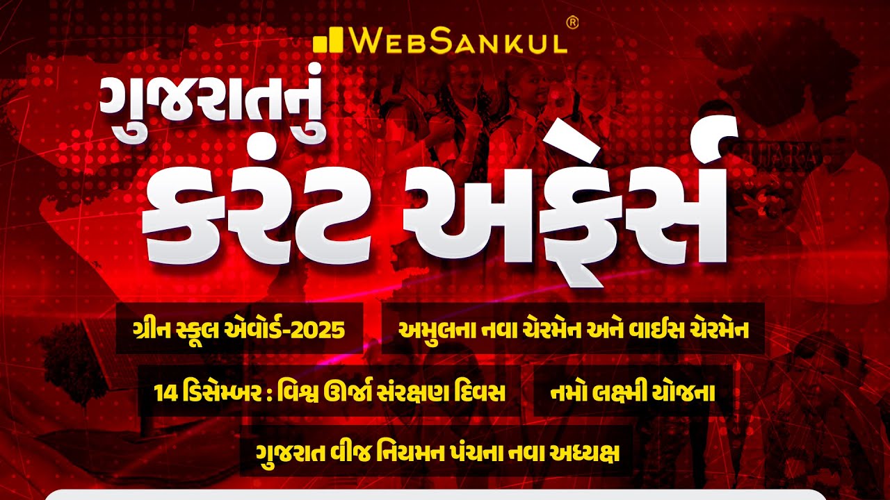 ગુજરાતના કરંટ અફેર્સના મહત્ત્વના ટોપિક | Gujarat Current Affairs | GPSC | Gujarat Police Bharti