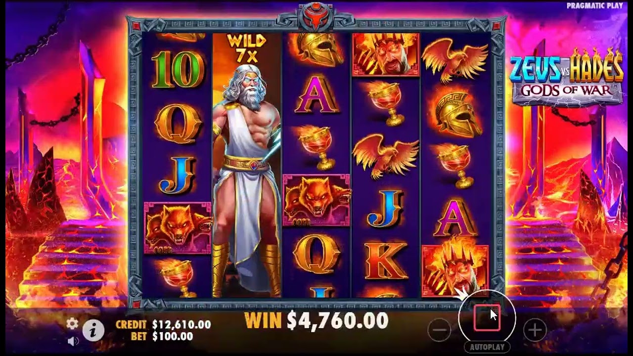 HUGE WIN at SLOT Zeus vs Hades ⚡ BONUS FREE SPINS 🎰
