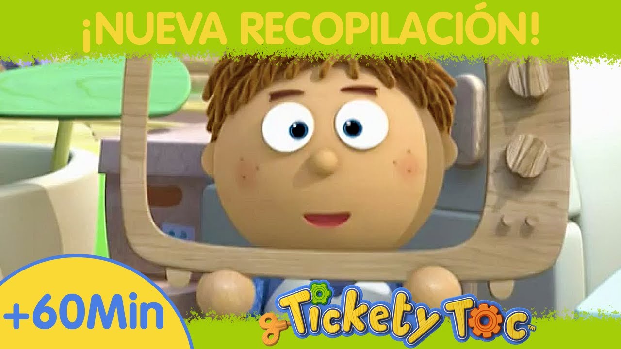 TICKETY TOC ⏰ La HORA del TESORO 😁 (+60 min) EPISODIOS COMPLETOS para NIÑOS